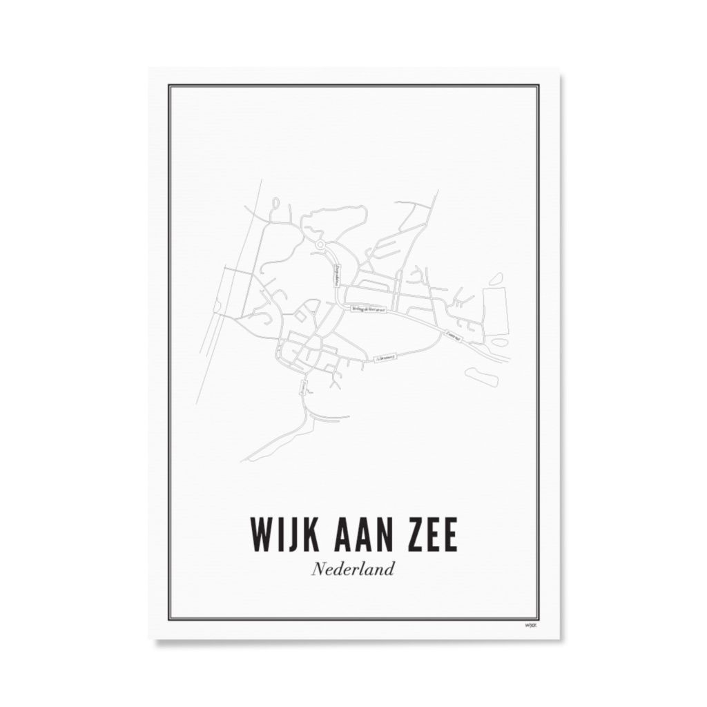 Poster of Wijk aan Zee - City | WIJCK.