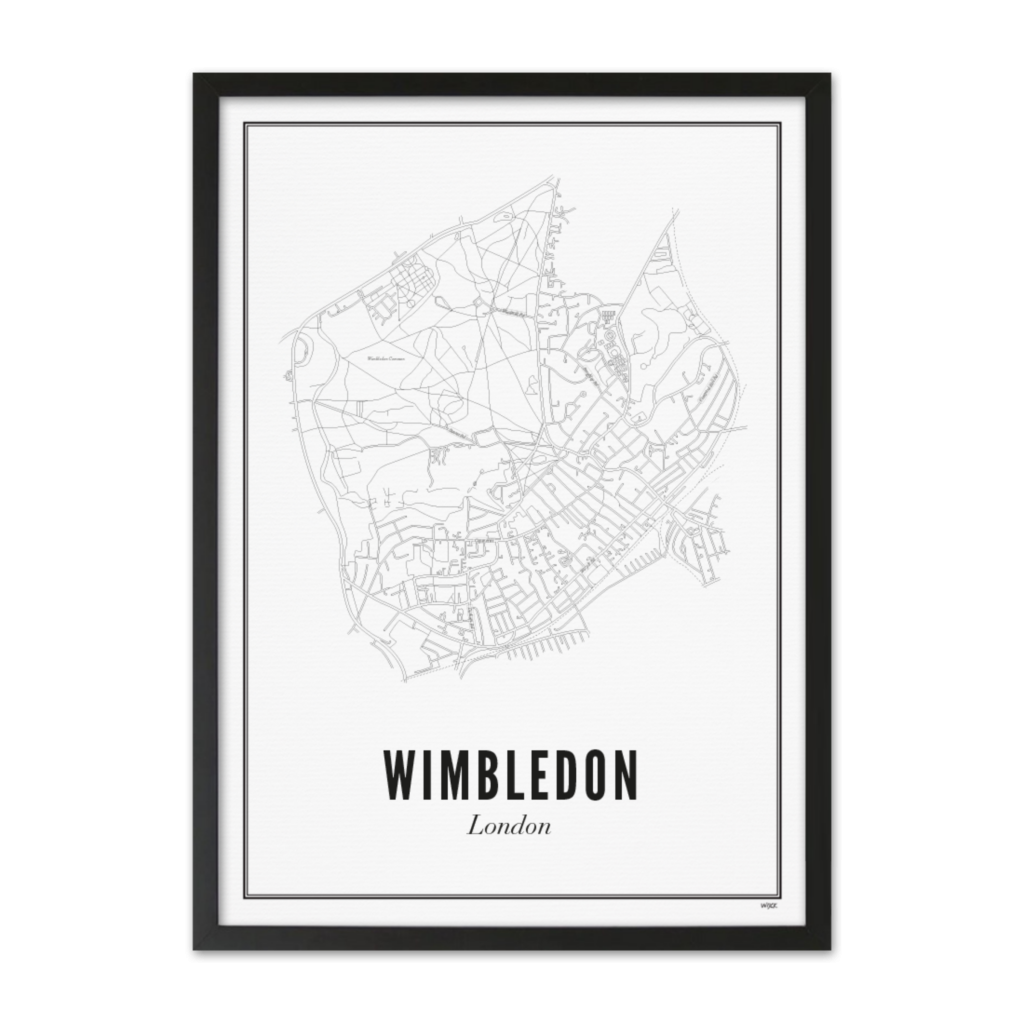 Affiches de Londres - Wimbledon | WIJCK.
