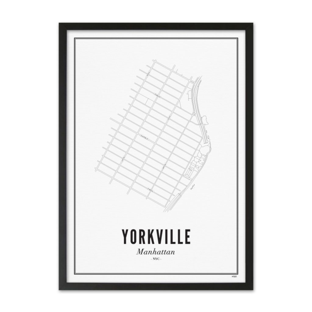 Poster von New York - Yorkville | WIJCK.