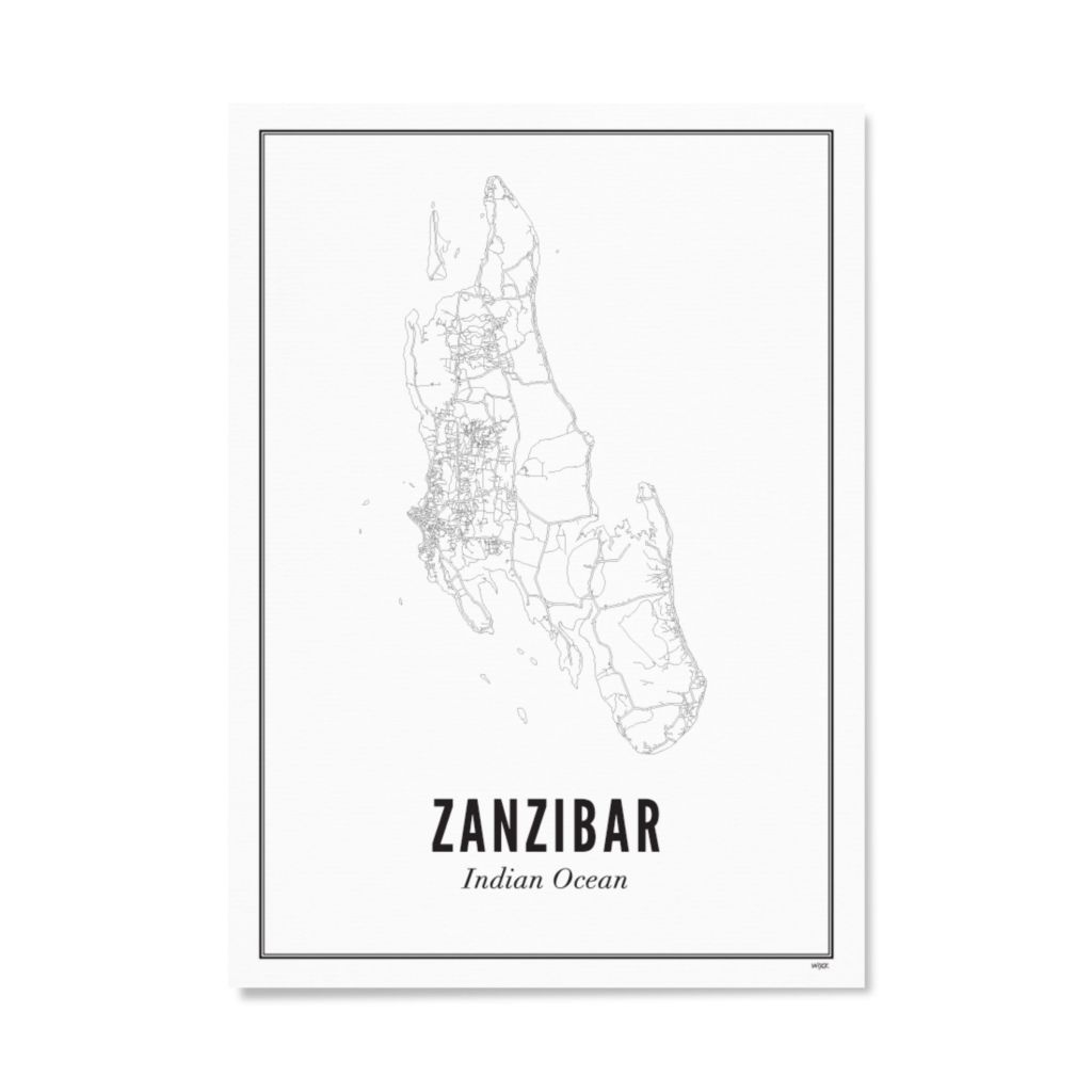 Poster of Zanzibar | WIJCK.