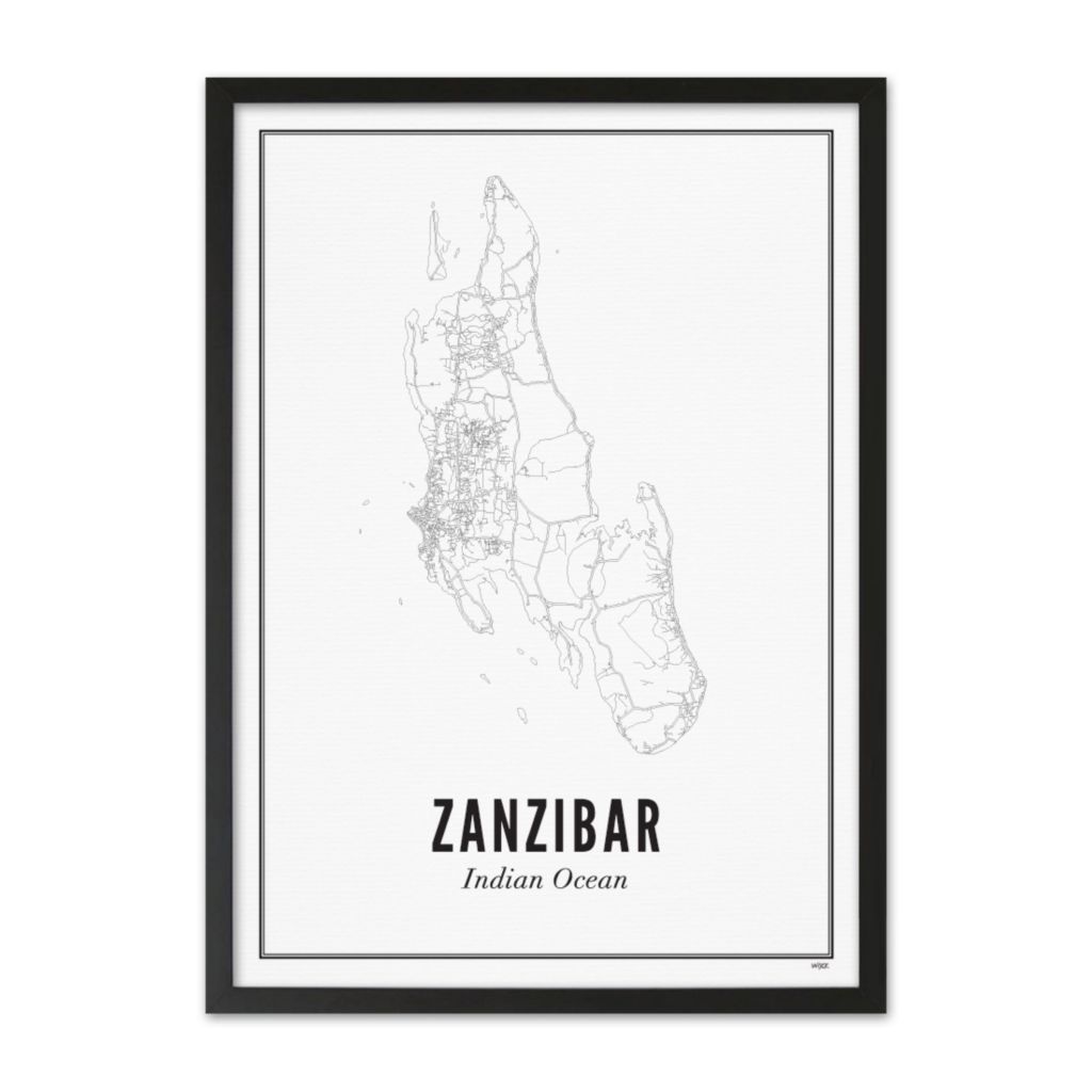 Poster of Zanzibar | WIJCK.