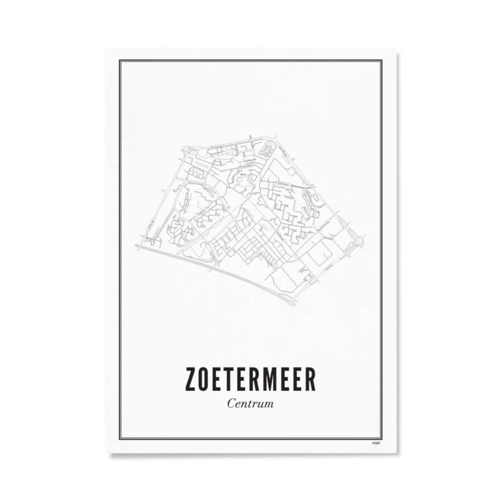 Affiches de Zoetermeer - Centre | WIJCK.