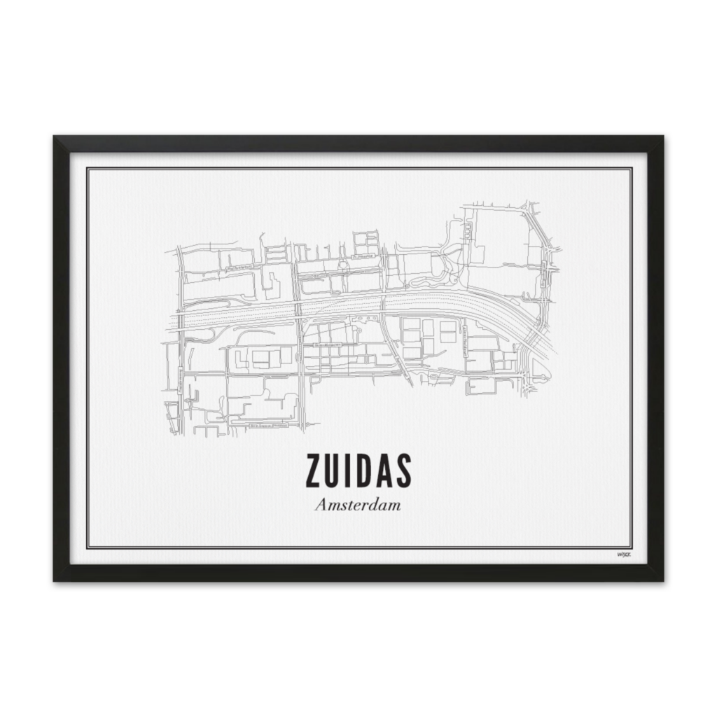 Affiches de Amsterdam - Zuidas | WIJCK.