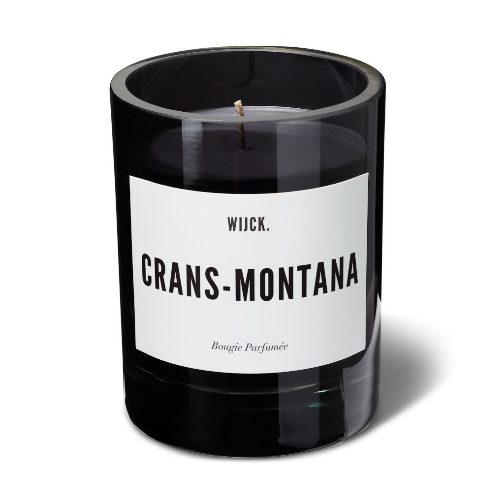 Bougie parfumée de Crans-Montana | WIJCK.