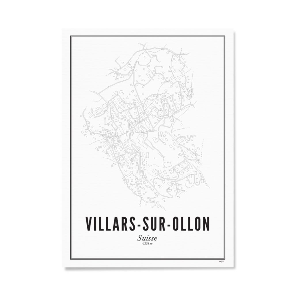 Affiches de Villars-sur-Ollon - Stad | WIJCK.