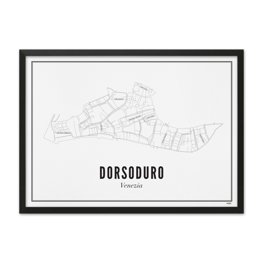 Affiches de Venise - Dorsoduro | WIJCK.