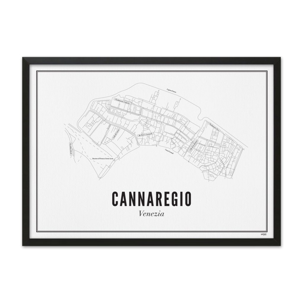 Poster von Venedig - Cannaregio | WIJCK.