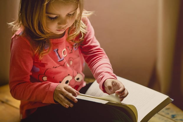 Children reading