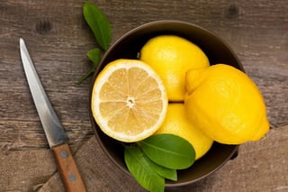 lemons and natural fair skin