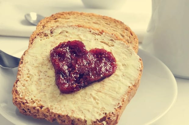 Carbohydrates - Jam and Bread