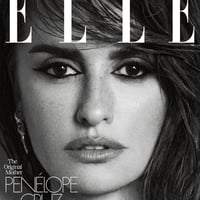 Penellope Cruz on the cover of ELLE US.