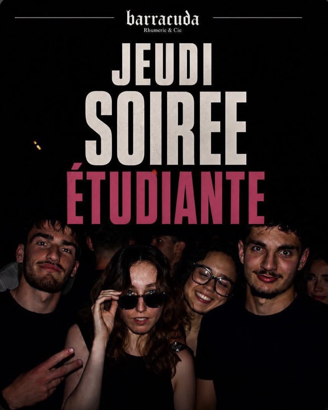 Soirée étudiante au Barracuda
