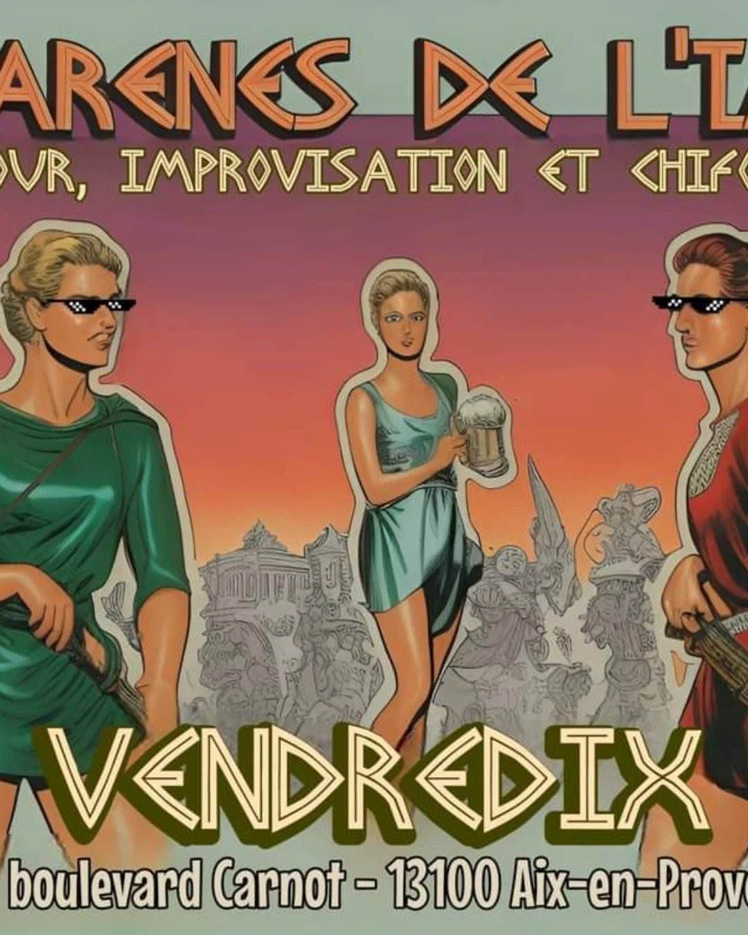 Les arènes de l'impro
