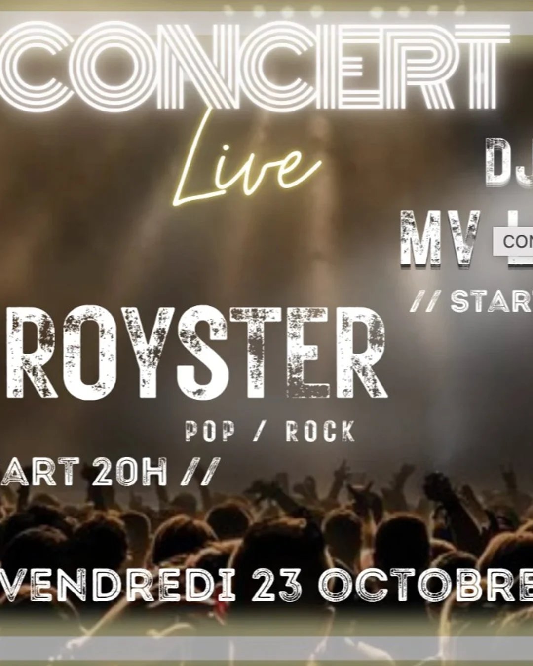 Concert live - DUO ROYSTER