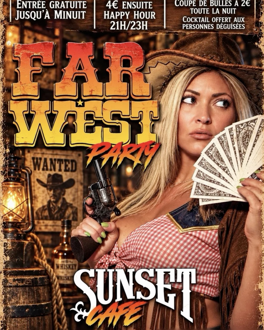 Far West Party au Sunset Café