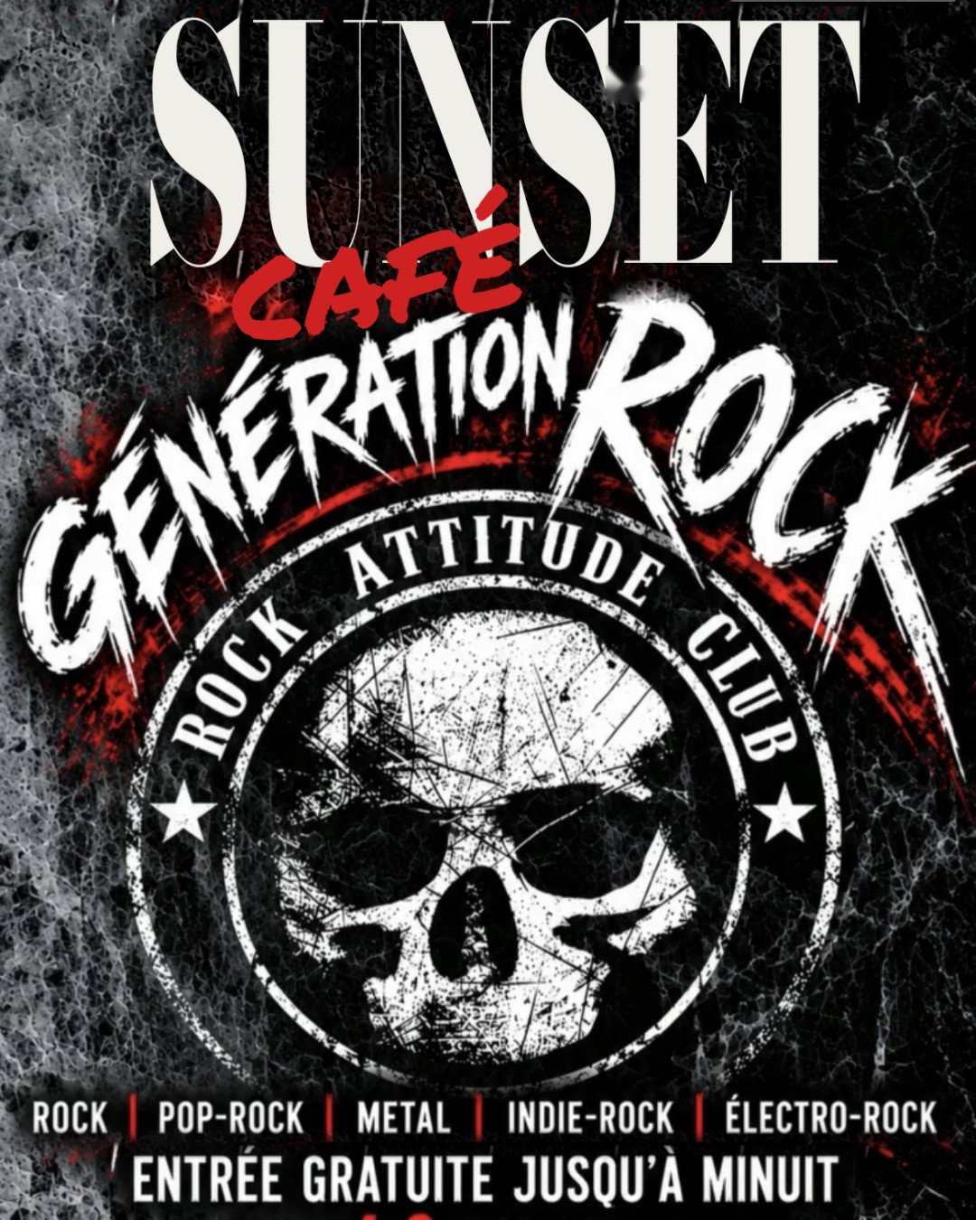 Génération Rock au Sunset Café