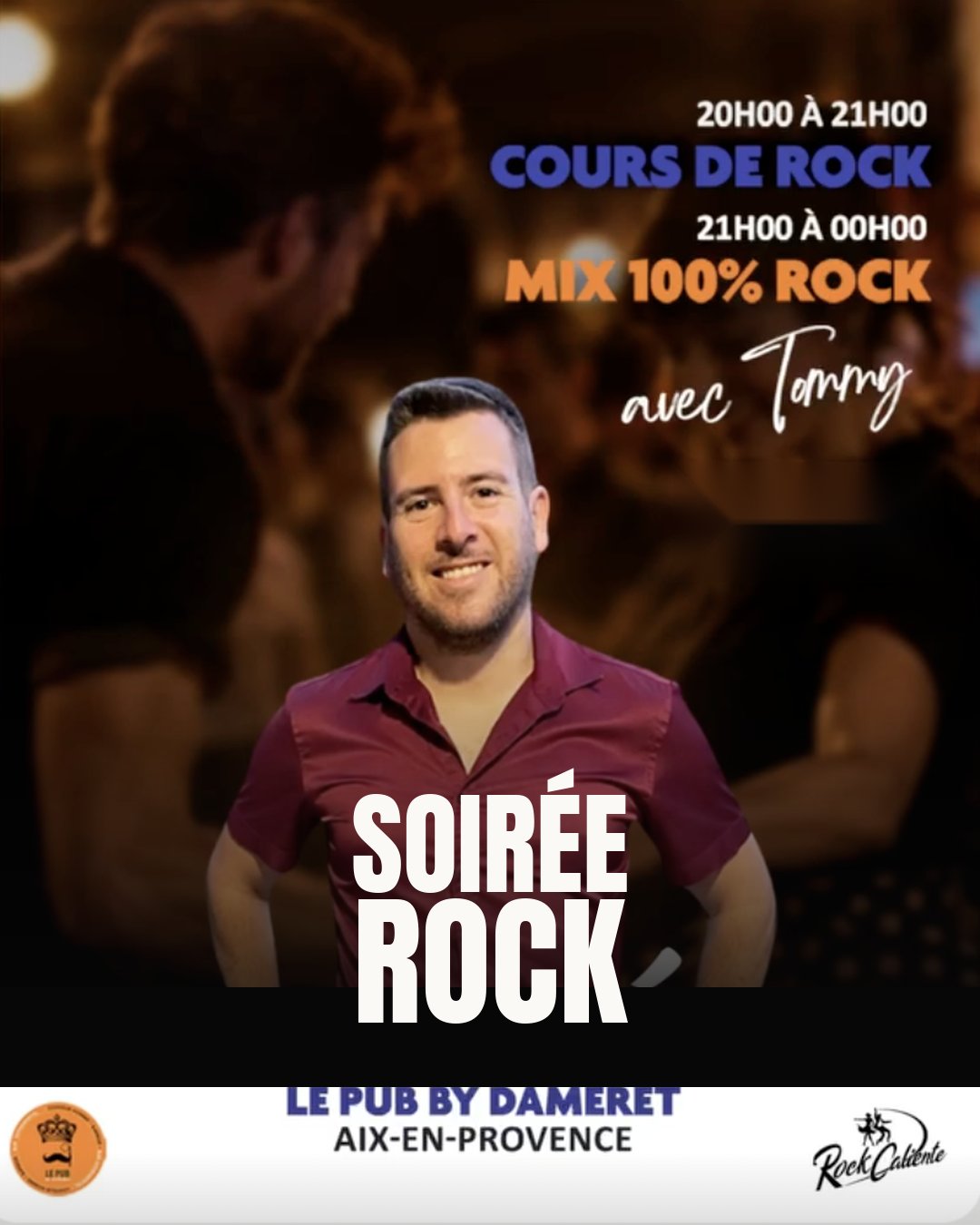 100% Rock — Cours + Mix avec Tommy