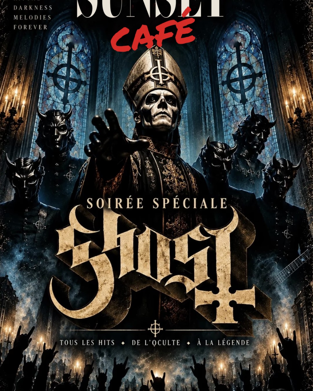Soirée spéciale Ghost au Sunset Café