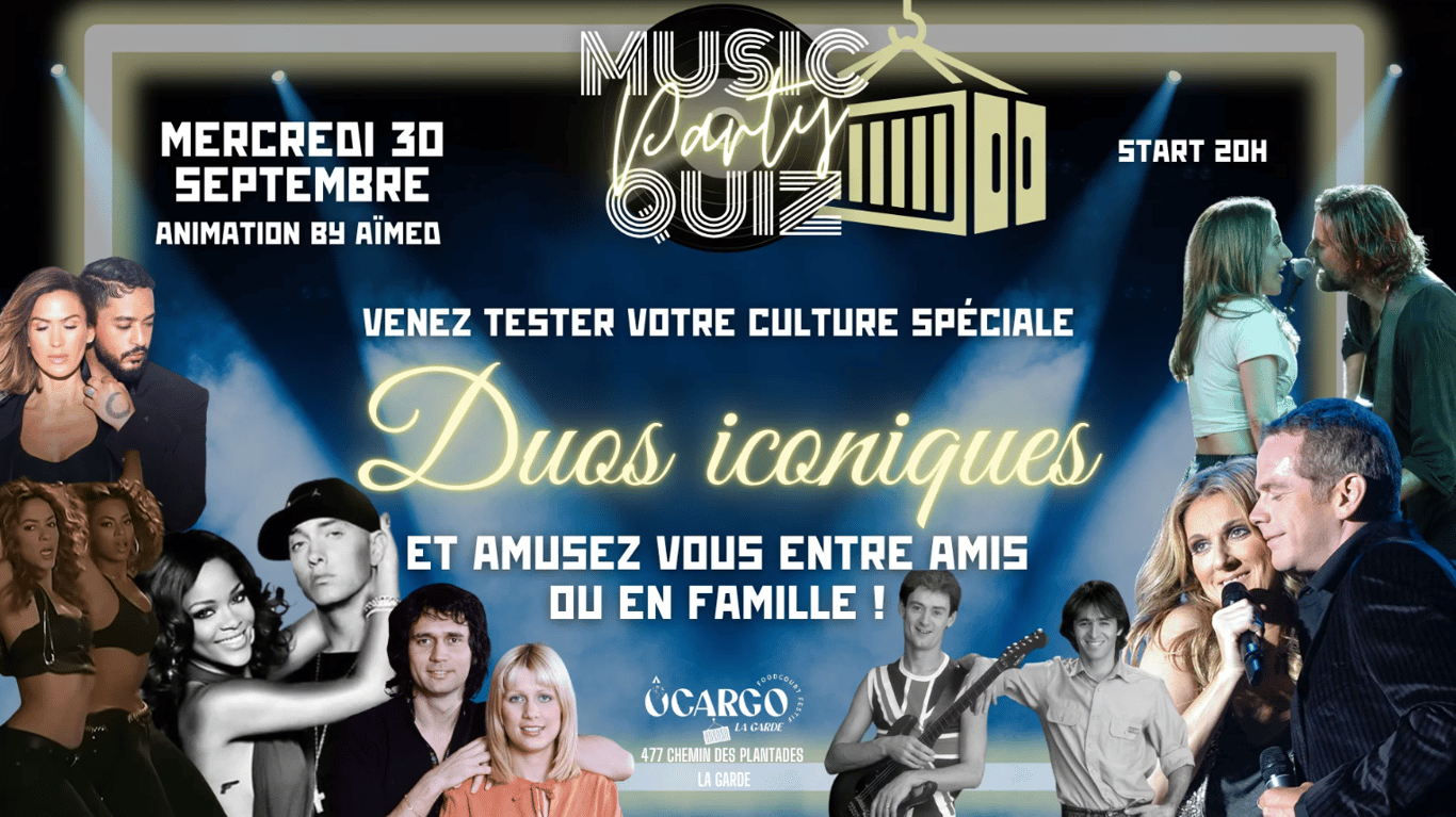 BLIND TEST - Duos iconiques