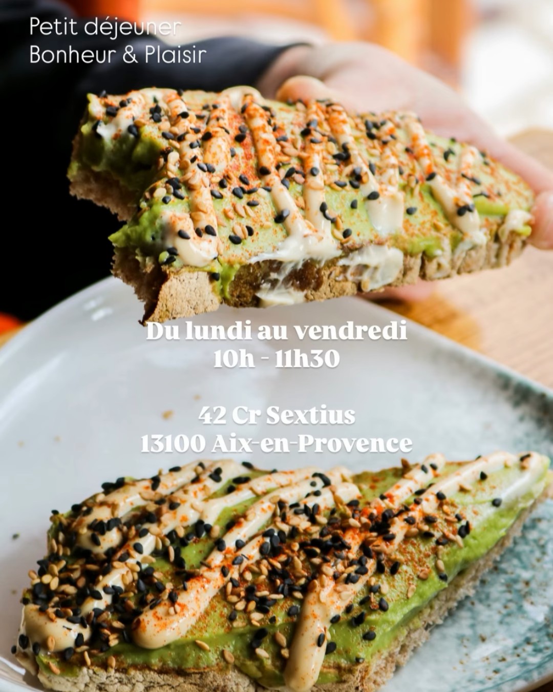 Petit-déjeuner Bonheur & Plaisir au Faubourg 46