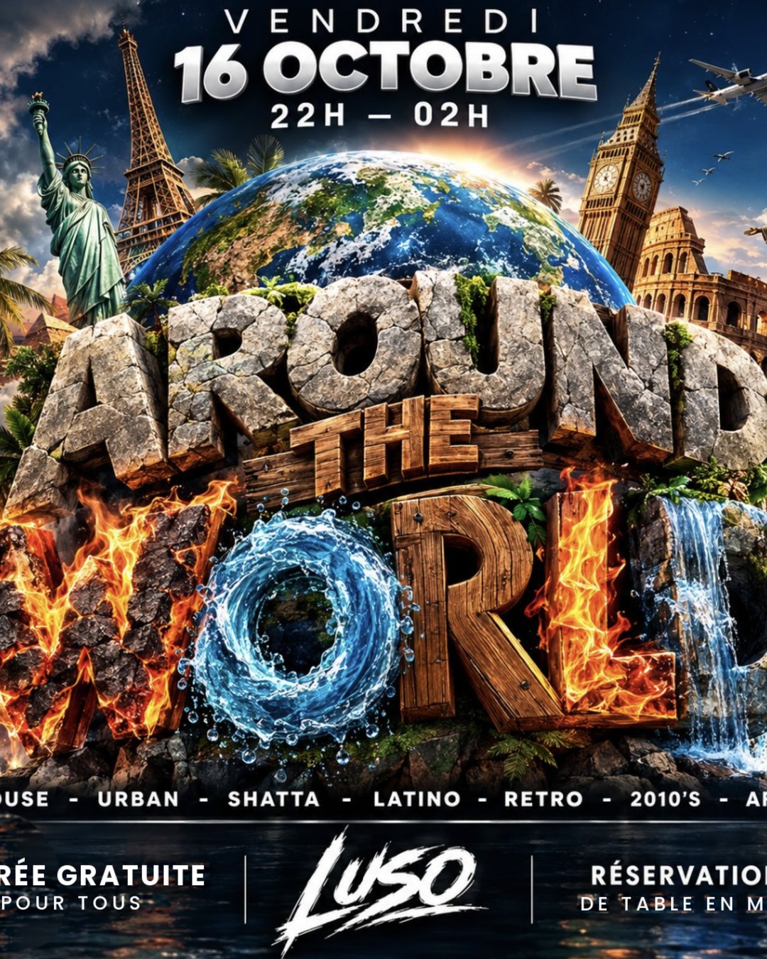 Around The World au Manoir – DJ Luso