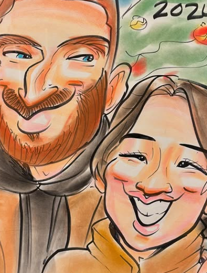 Love 2 Caricature