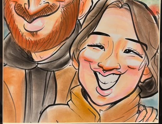 Love 2 Caricature