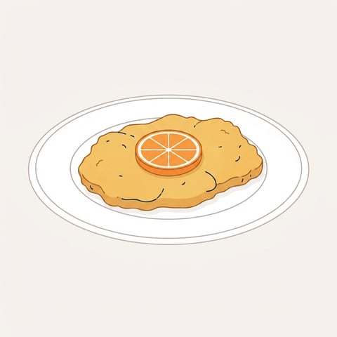 Flache Illustration typischer deutscher Gerichte auf einem hellen Hintergrund.