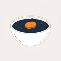Flache Illustration lateinamerikanischer Gerichte wie Tacos und Empanadas auf hellem Hintergrund