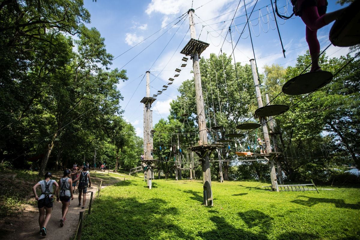 Kletterpark und Hochseilgarten in NRW