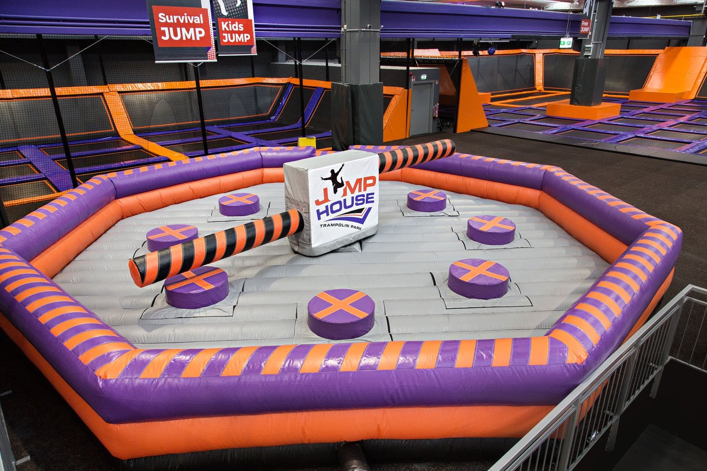 Trampolinpark und Ninja Warrior in Köln
