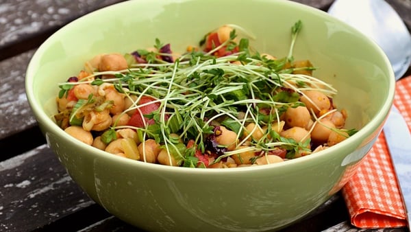 Kichererbsen-Salat