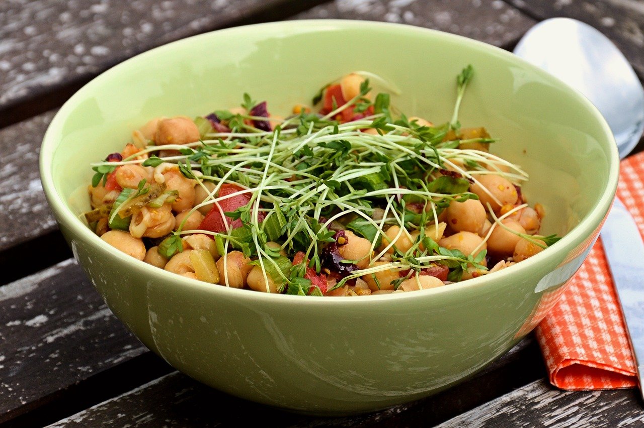Kichererbsen-Salat