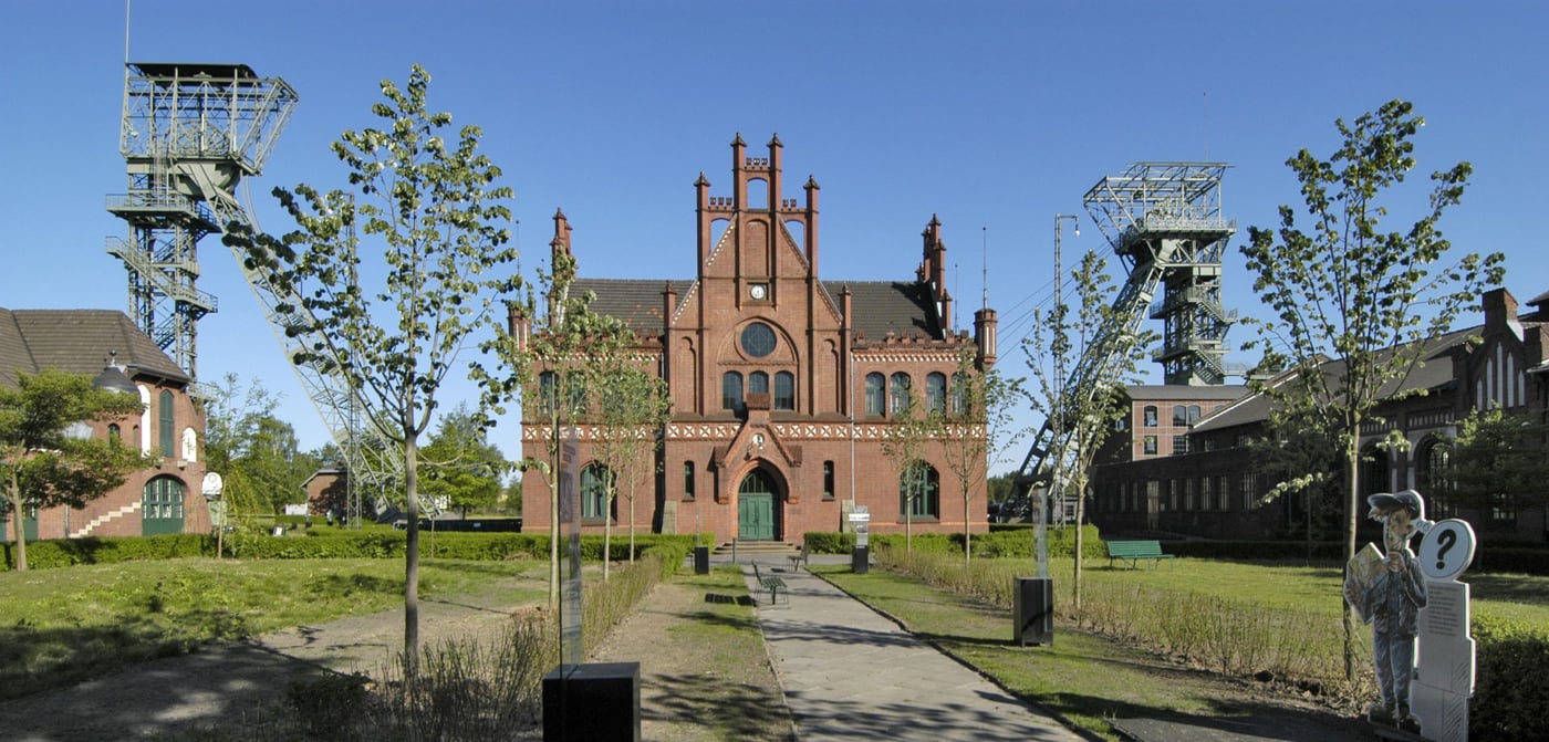 Der Eingang der Zeche Zollern in Dortmund