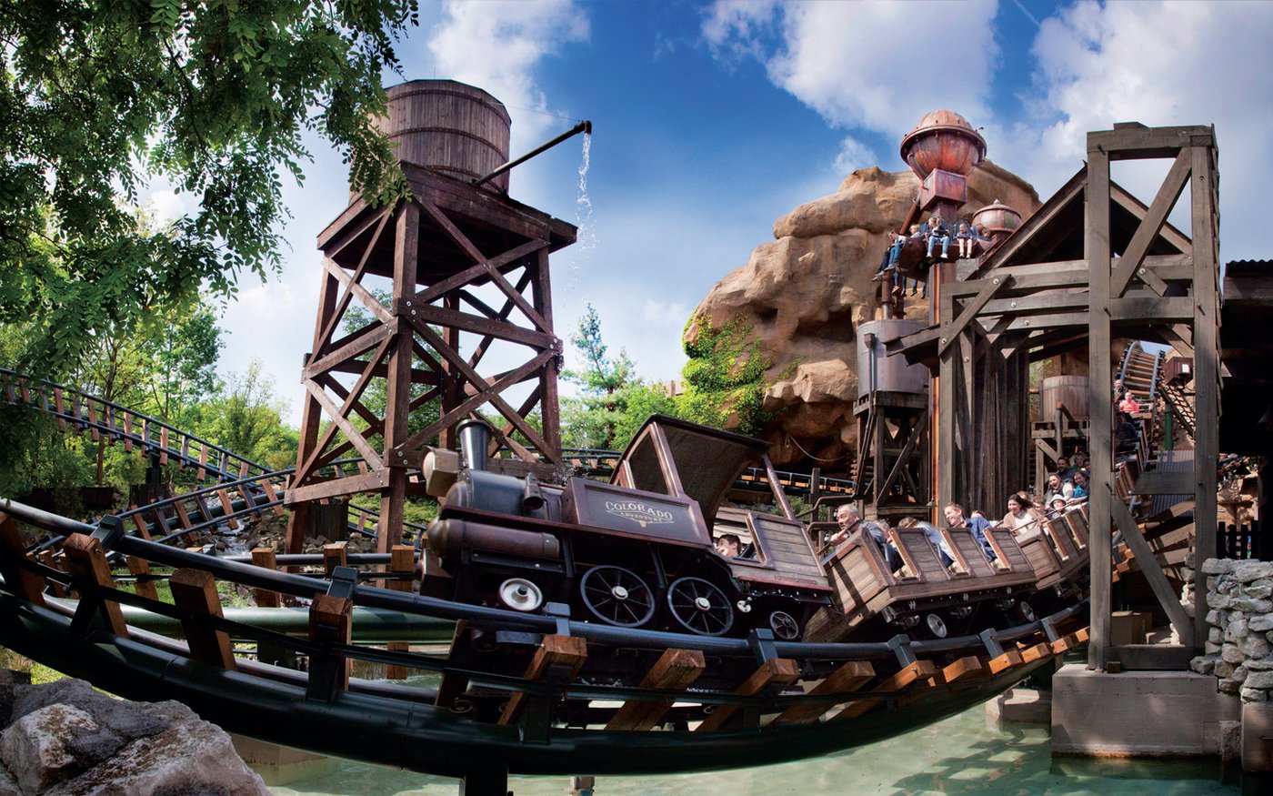 Achterbahn im Phantasialand