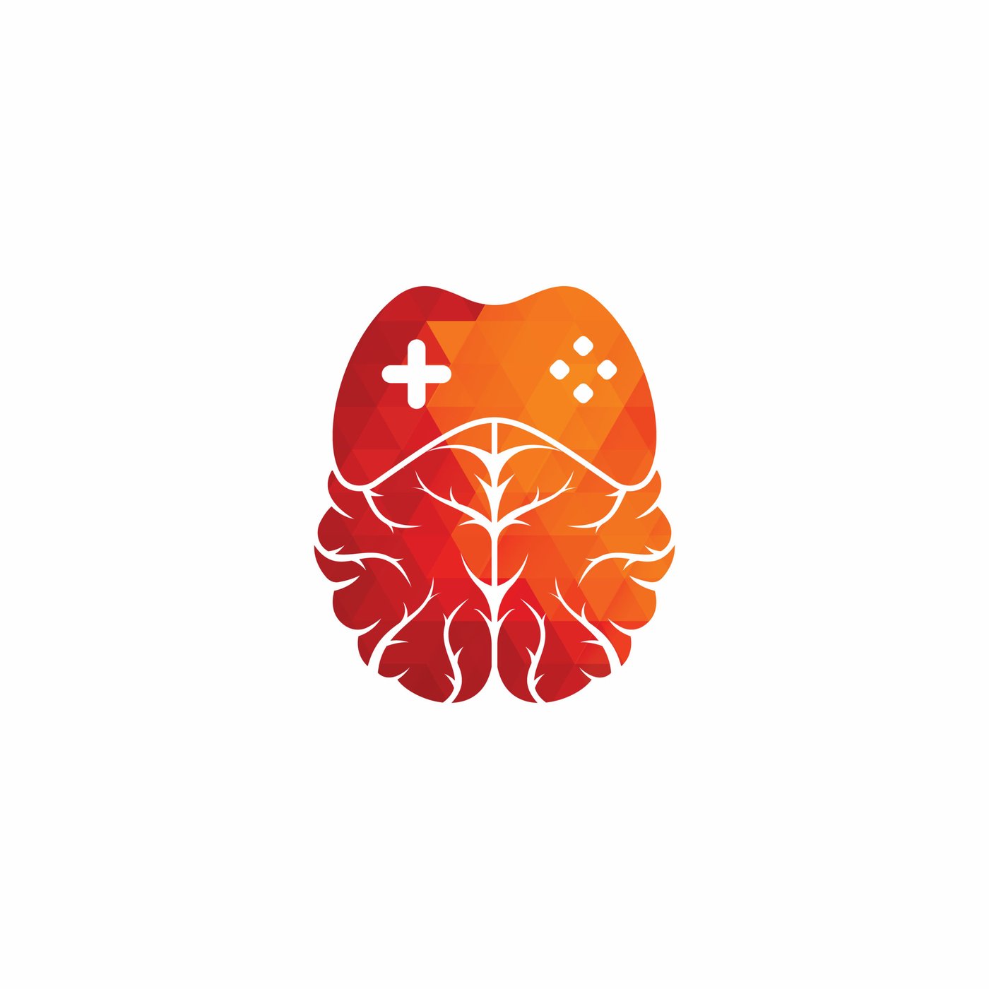 piktogramm von einem controller und gehirn