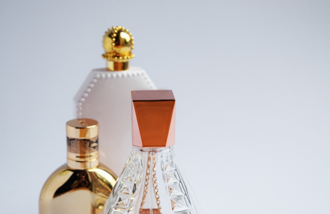 drei parfum flakons