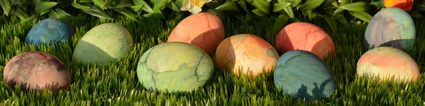 ostereier zu ostern