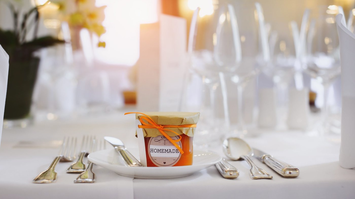 Mini-Marmelade als Gastgeschenke