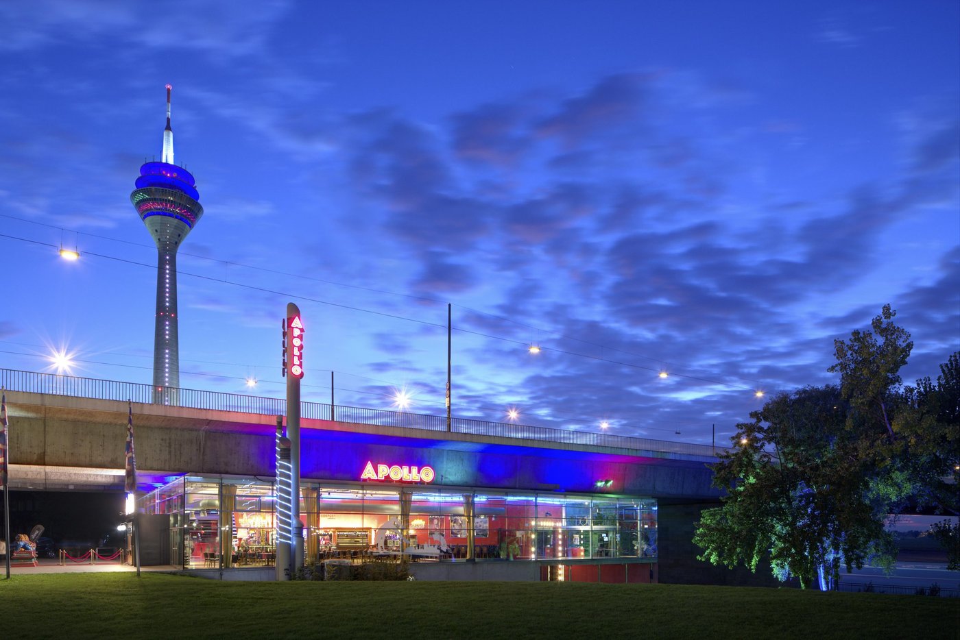 Das Varietétheater Apollo in Düsseldorf, Nordrhein-Westfalen