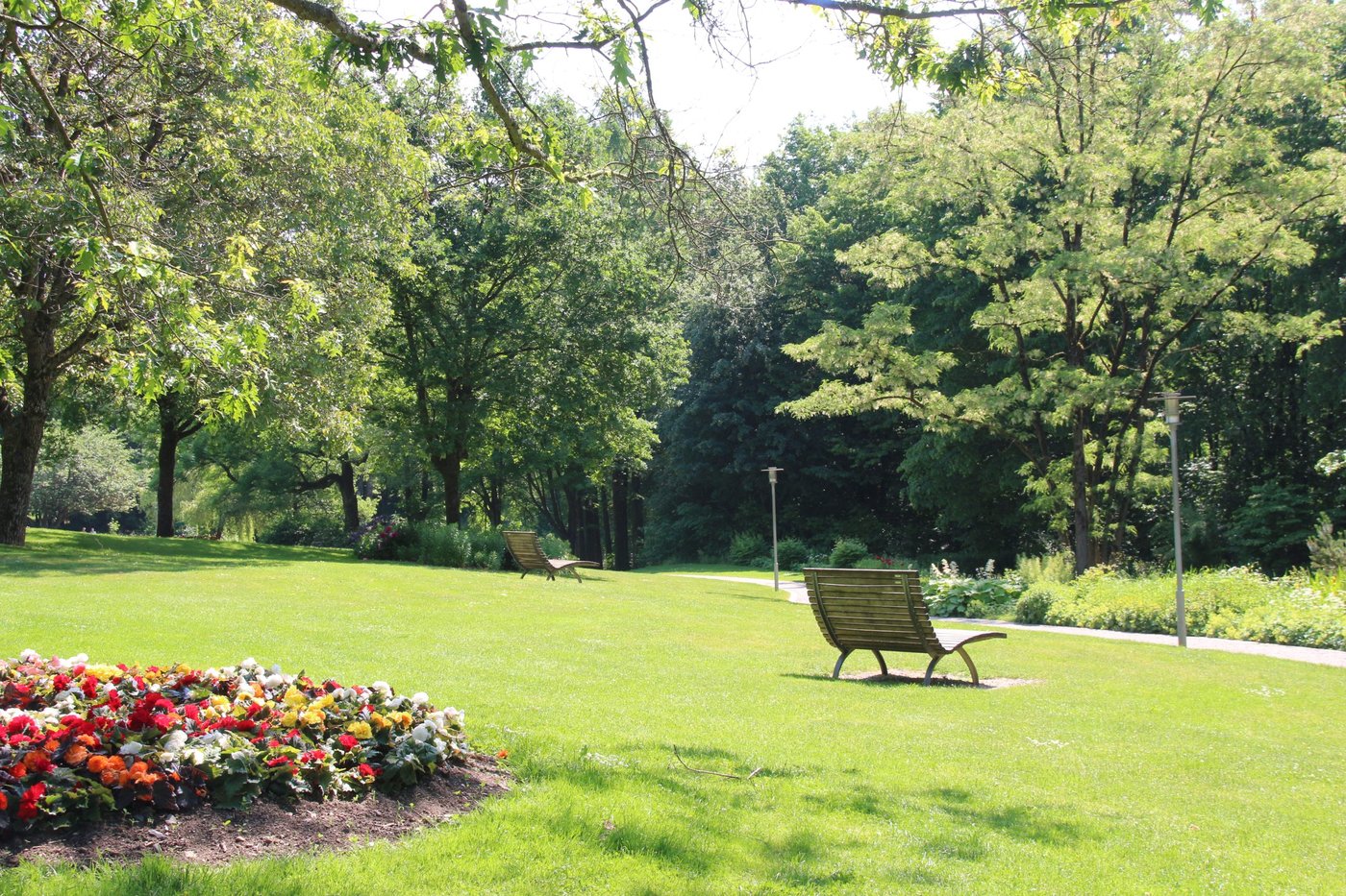 Der Kurpark bietet Bewegung und Ruhe an. Wer wandern möchte, findet unterschiedliche Möglichkeiten rund um Nümbrecht.