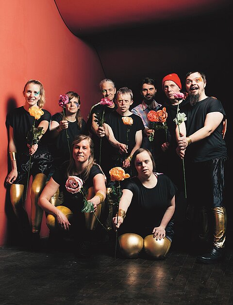 Die inklusive Kollektiv i can be your translator ist für die nächsten 3 Jahre fest am Theater Dortmund.