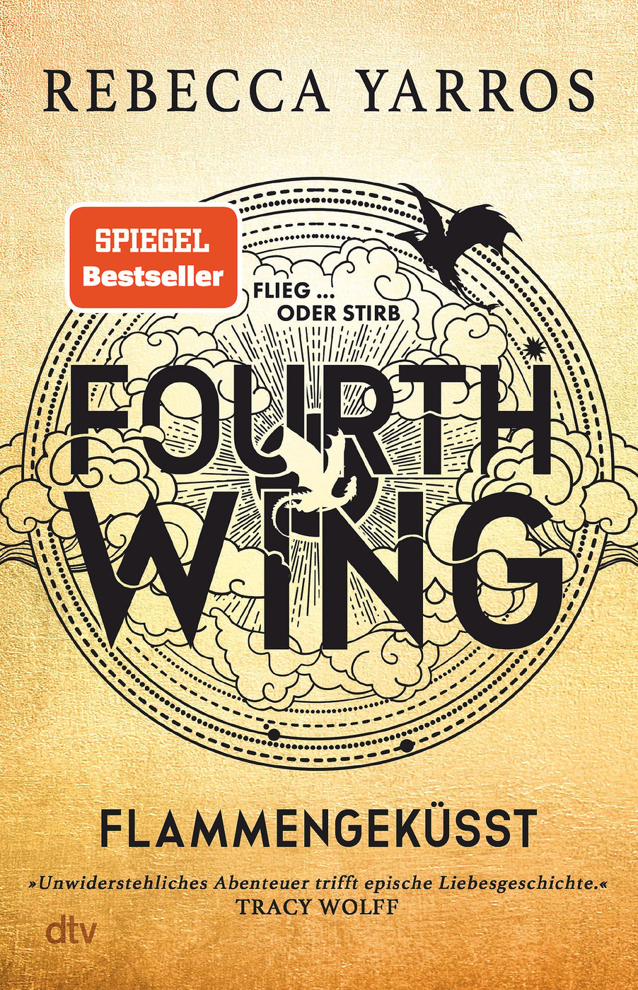 rebecca yarros fourth wing cover