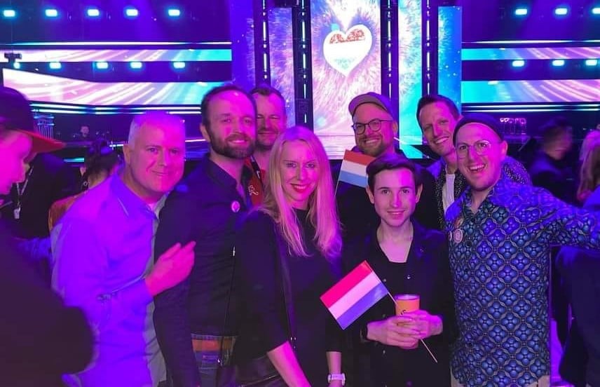 mitglieder des ec germany bei dem vorentscheid in luxemburg 2024