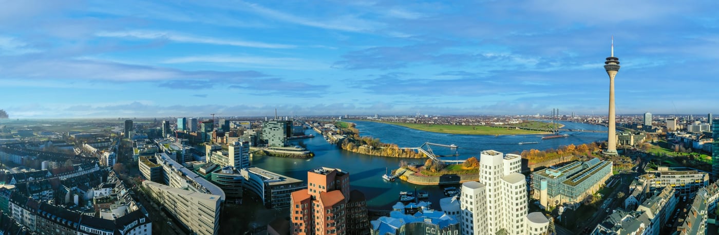 Ausblick auf Düsseldorf