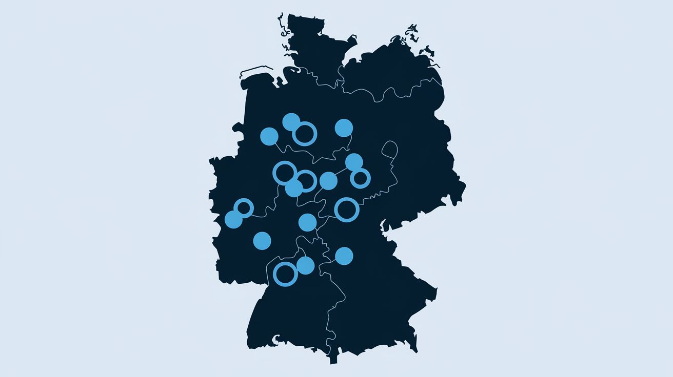Grafik Deutschlandkarte