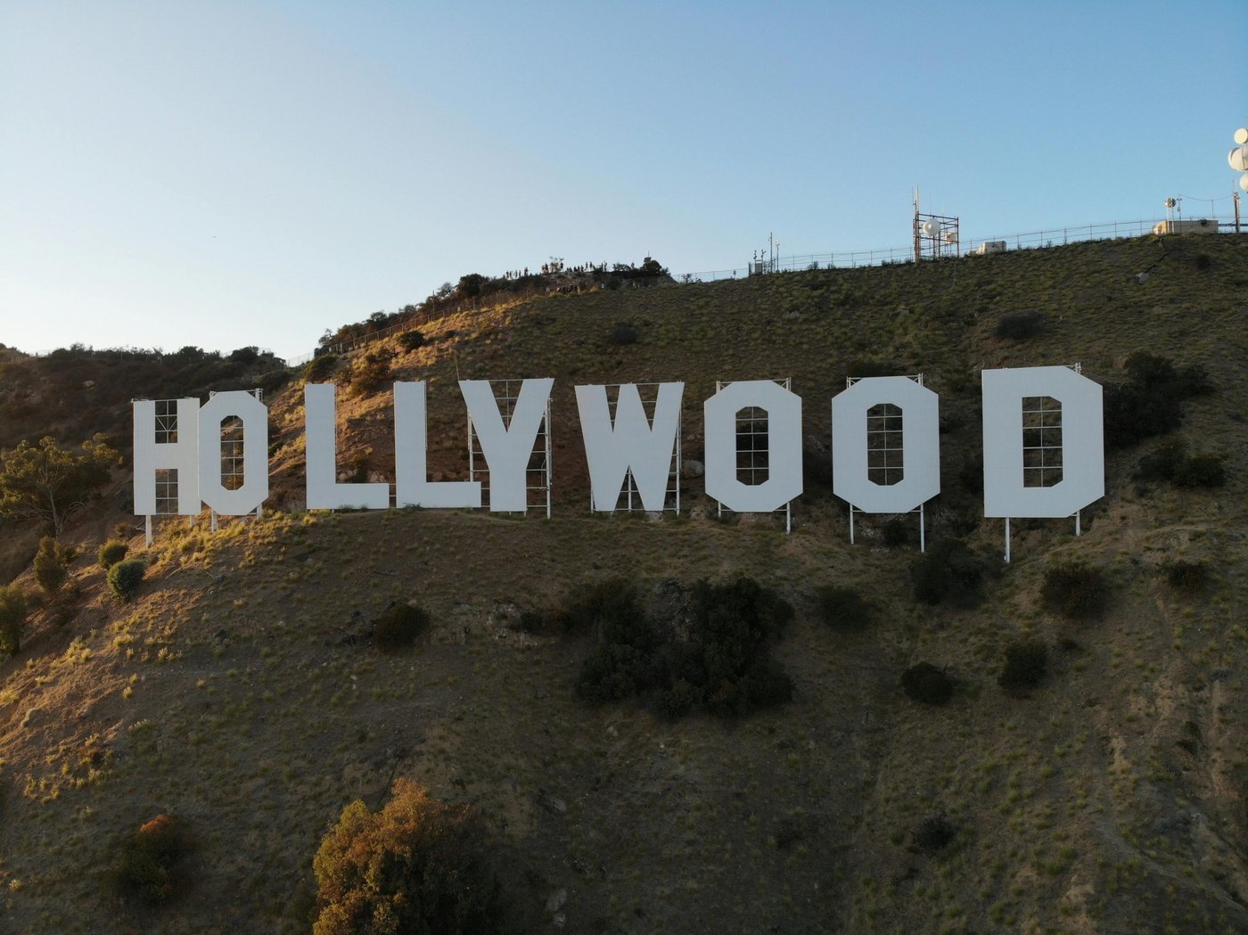 Hollywood Schriftzug