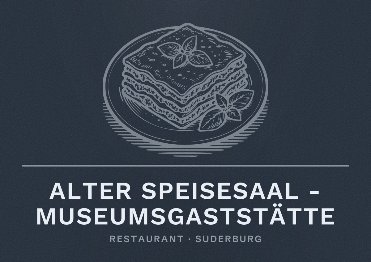 Illustriertes Poster von Alter Speisesaal - Museumsgaststätte, Restaurant in Suderburg