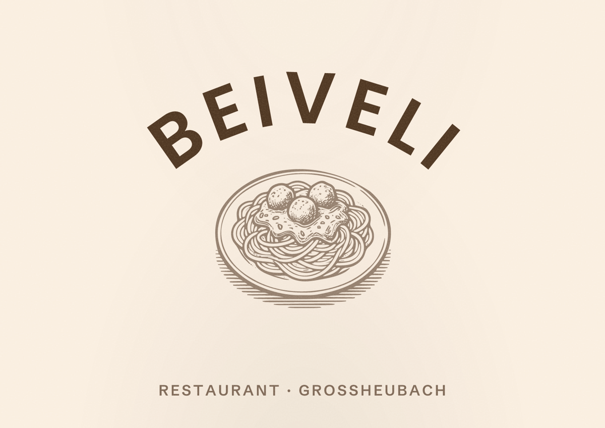 Illustriertes Poster von BeiVeli, Restaurant in Großheubach