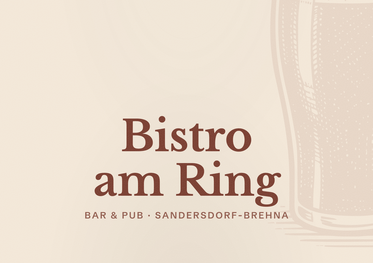 Illustriertes Poster von Bistro am Ring, Bar & Pub in Sandersdorf-Brehna